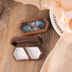 Wooden Pet Hair Memorial Box,Personalised Pet Fur Keepsake,Pet Loss Gifts,Pet Loss Sympathy Gift, personalised pet urn,keepsake for pet hair