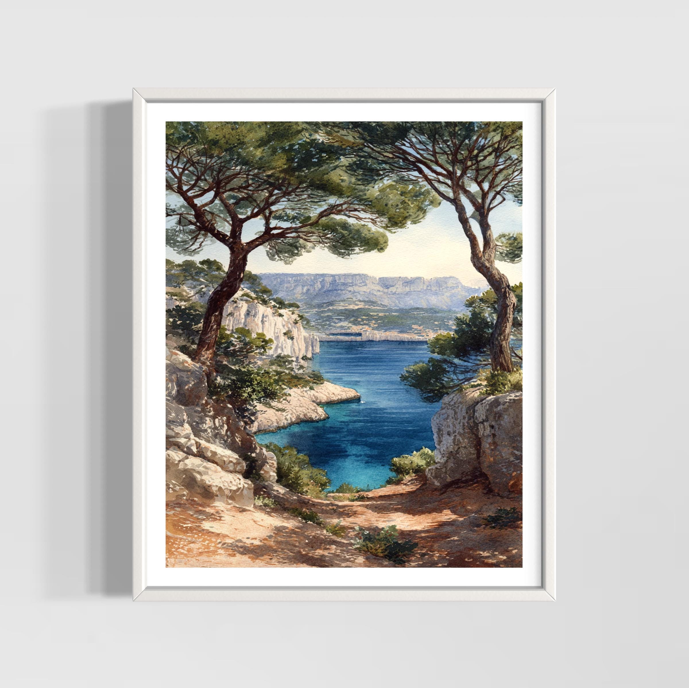 Cassis France Wall Art - Etsy