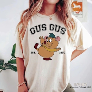 Comfort Colors® Disney Gus Gus Shirt, Disneyland Shirt, Disney Gus Gus Est 1950 Shirt, Disney Cinderella Shirt, Disney Kids Shirt