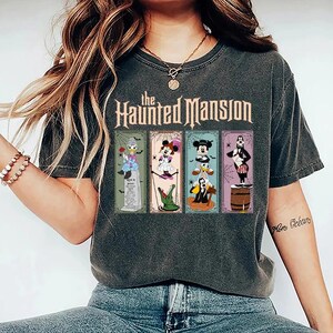 Comfort Colors® The Haunted Mansion Shirt, Stretching Room Shirt, The Haunted Mansion 1969, Disneyland Halloween Shirt, Mickey and Friends