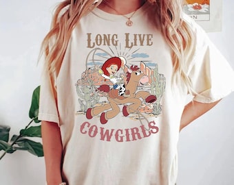 Comfort Colors® Pixar Toy Story Shirt, Disney Jessie Long Live Cow Girl Shirt, Disneyland WDW Matching Family Shirt, Magic Kingdom