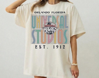 Retro Disney Universal Studios Shirt, Universal Studios 2026 Trip Shirt, Universal Orlando Shirt, Disneyworld Shirt, Disney Family Shirts