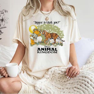 Comfort Colors® Tigger Is That You? Shirt, Pooh Shirt, Animal Kingdom Shirt, Pooh Animal Kingdom, Vintage Disney Shirt