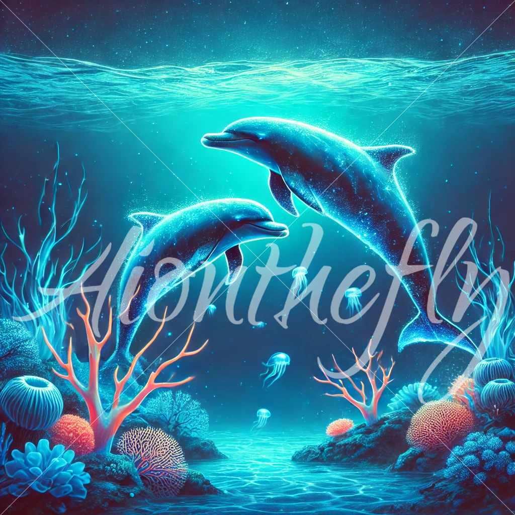 Sea Anmal Glow N The Dark Wall Stckers - Gloplay | Sea Anmals, Glow