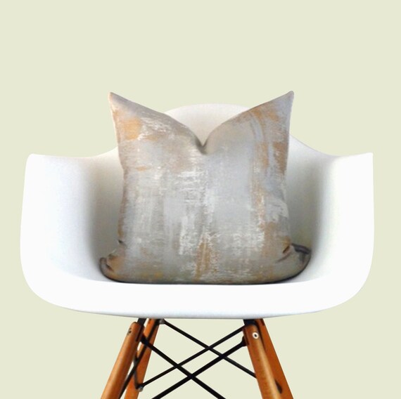 Luxe Blurred Lines Throw Pillow Cover Luxe Blurred Lines Throw Pillow Cover