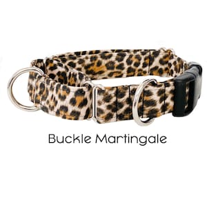 Buckle Martingale Collar - You Pick the Fabric, Buckle Martingale Collar for Dogs, Training Dog Collar