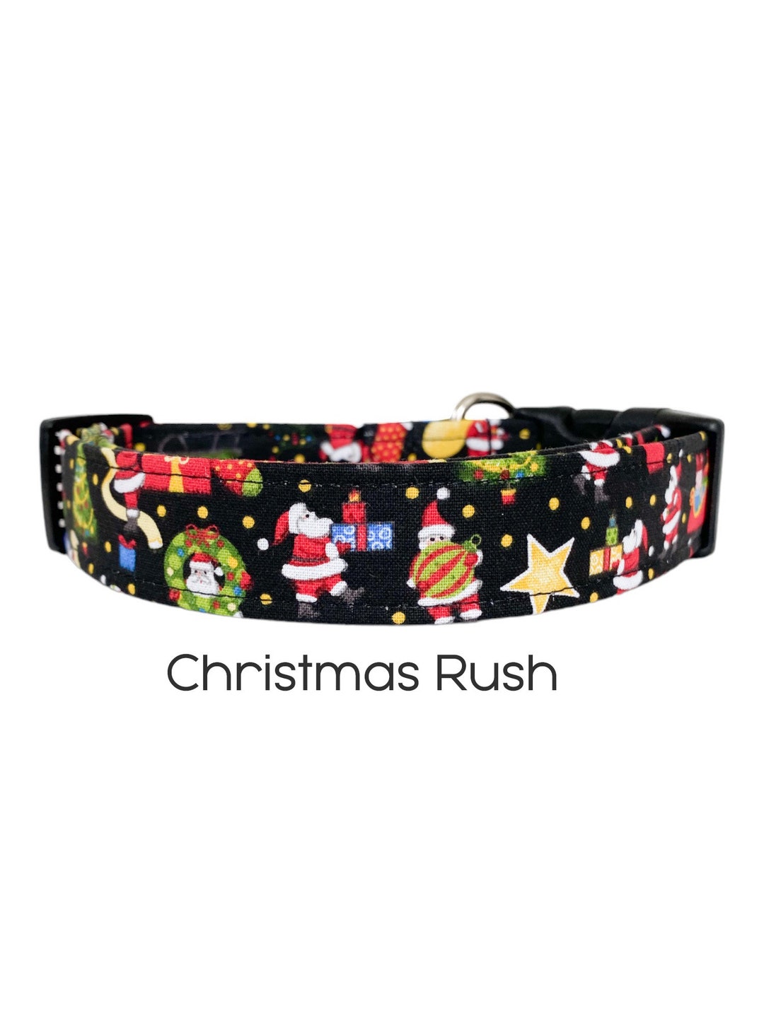 Christmas Rush Dog Collar Christmas Collar Gift for Dog Lovers