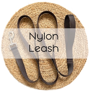 Nylon Dog Leash, Choose your color, width, and length