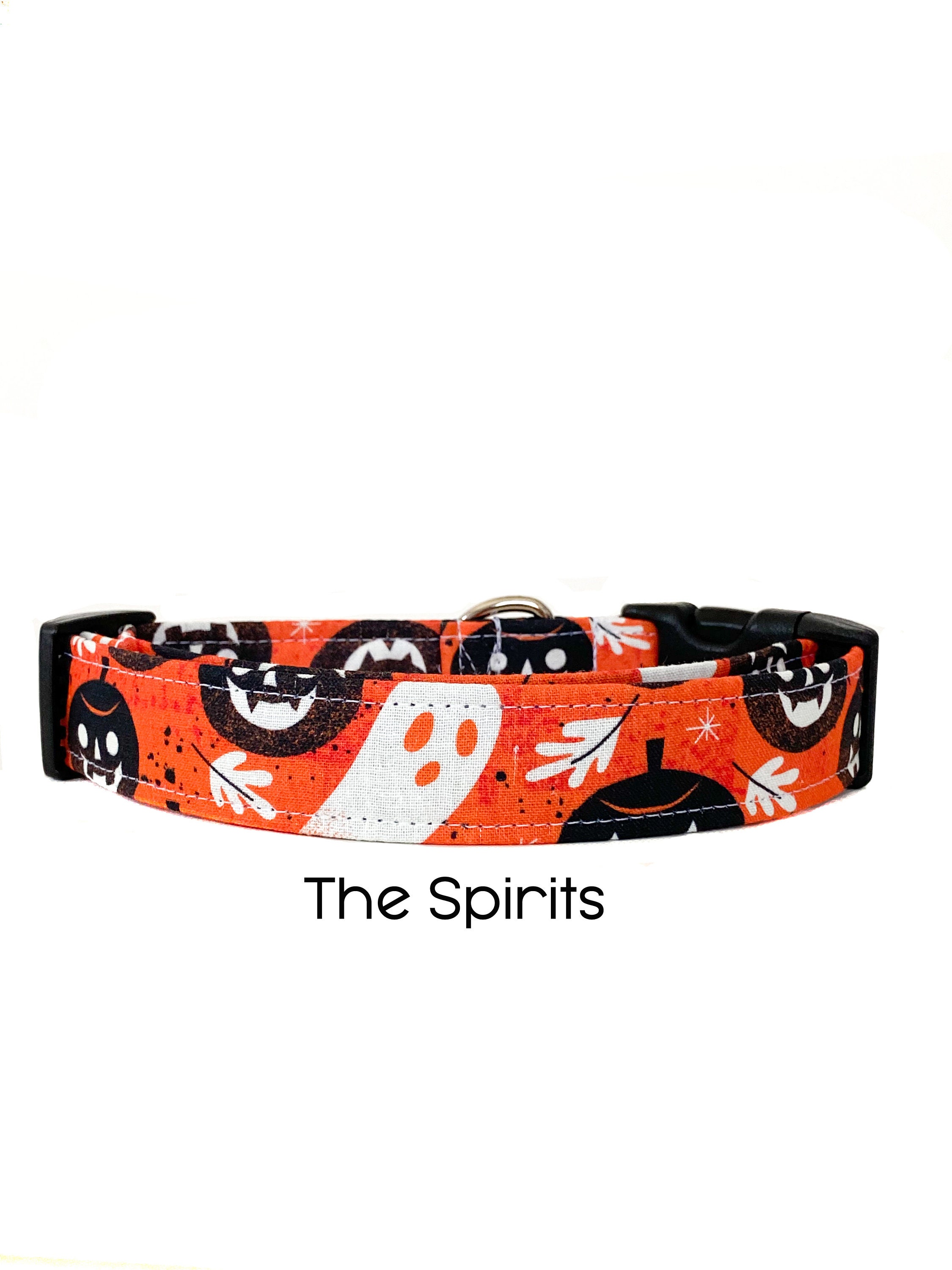The Spirits Dog Collar / Halloween Dog Collar / Holiday Collar / Gift for Dog Lovers