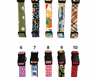 Size Medium 1" Wide - Sample Sale - Ready to Ship Dog Collars