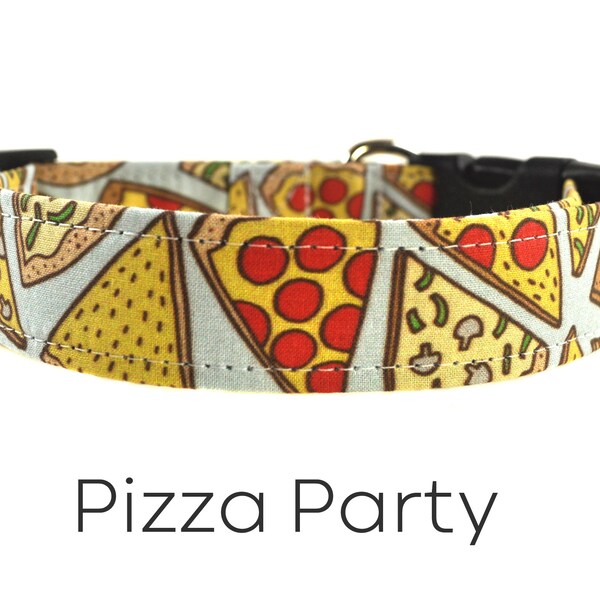 Pizza Dog Collar - The Pizza Party