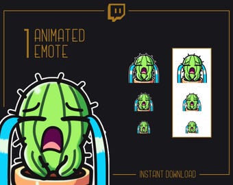 Animiertes Kaktus-Geld-Emote | Emoticon, s, Mnze, Geld, Sub, spenden,  bisschen | Twitch, Discord, Youtube - Etsy.de