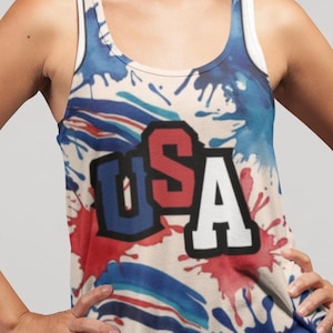 Tolles USA Tank Top für Frauen