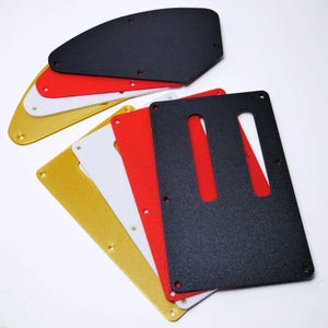 Ibanez GIO Yamaha GA15II シールド ソフトケース等付属 Ibanez GIO Backplate Control Cover & Tremolo Cover Set - Multiple