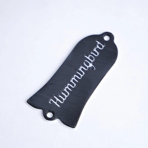 Custom Gibson &quot;Hummingbird&quot; Truss Rod Cover