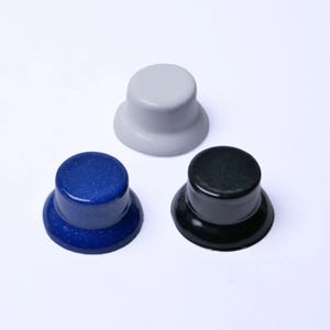 Custom Top Hat Guitar Knobs - 18 Spline 6mm