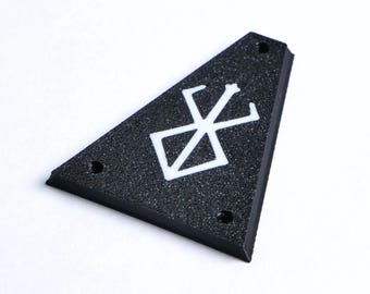 Custom Jackson/ Charvel Rod Cover for Jackson Guitars - Berserker (Black & White)