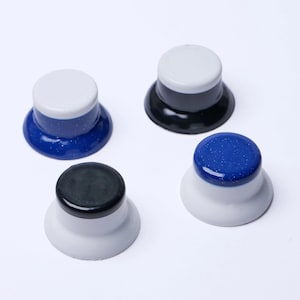 Custom Top Hat-gitaarknoppen - tweekleurig