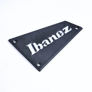 Custom Ibanez Truss Rod Cover (without string retainer) – Ibanez Logo