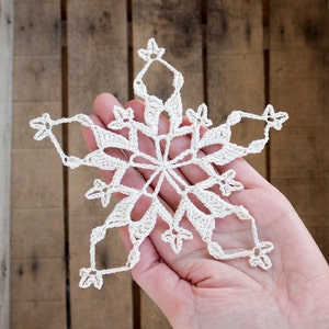 Crochet Snowflakes. Hanging Snowflakes, Snowflake Centerpiece. Christmas Ornaments Handmade.