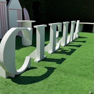 Custom Large Signs & Foam Letters – Event Displays | Business Branding | Statement Decor | Custom letter