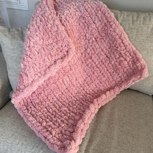 Chunky Knit Baby Blanket