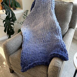Chunky Knit Blanket