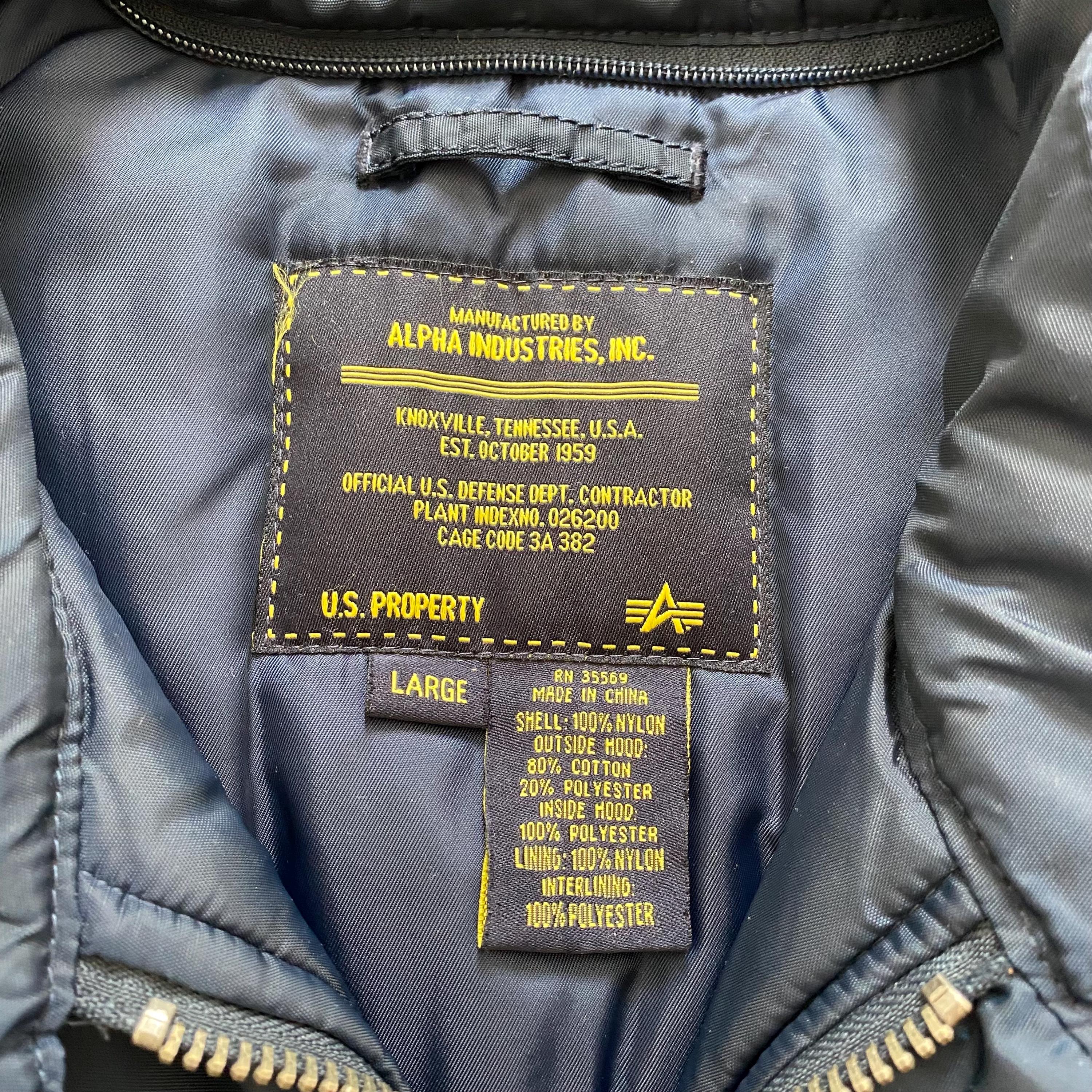 Alpha Industries Bomber 50th Anniversasy Eagles Fart-pac Flight 