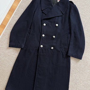 French Police Coat - Etsy