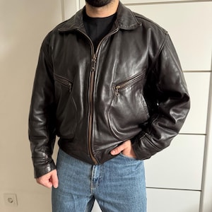 G 2 G2 Leather Jacket - Etsy