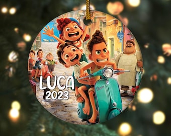 Luca Christmas Ornament, Custom Ornament, Personalized Ornament, Christmas Family Ornament, 2025 Ornament, Ornaments , Luca Ornaments UL2F15