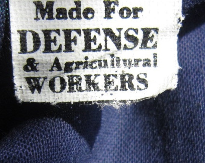 HOMEFRONT 1940s Rosie the Riveter Defense Workwear Uniform Etsy