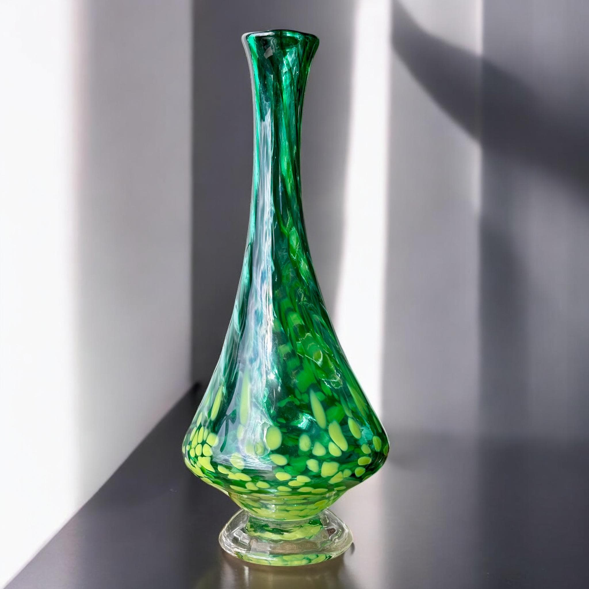 琥珀色の人型デキャンタ／アンバー／ガラス／エリックホグラン