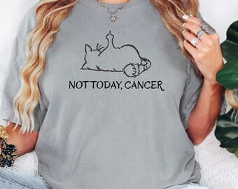 Not Today Cancer Shirt: Awareness Warrior Tee