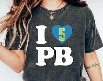 I Love Paige Bueckers Shirt,  I Love PB Tee, Womens Basketball, Vintage I Heart Wings Gift, UNISEX Retro Dallas Fan, Cute Girls Basketball