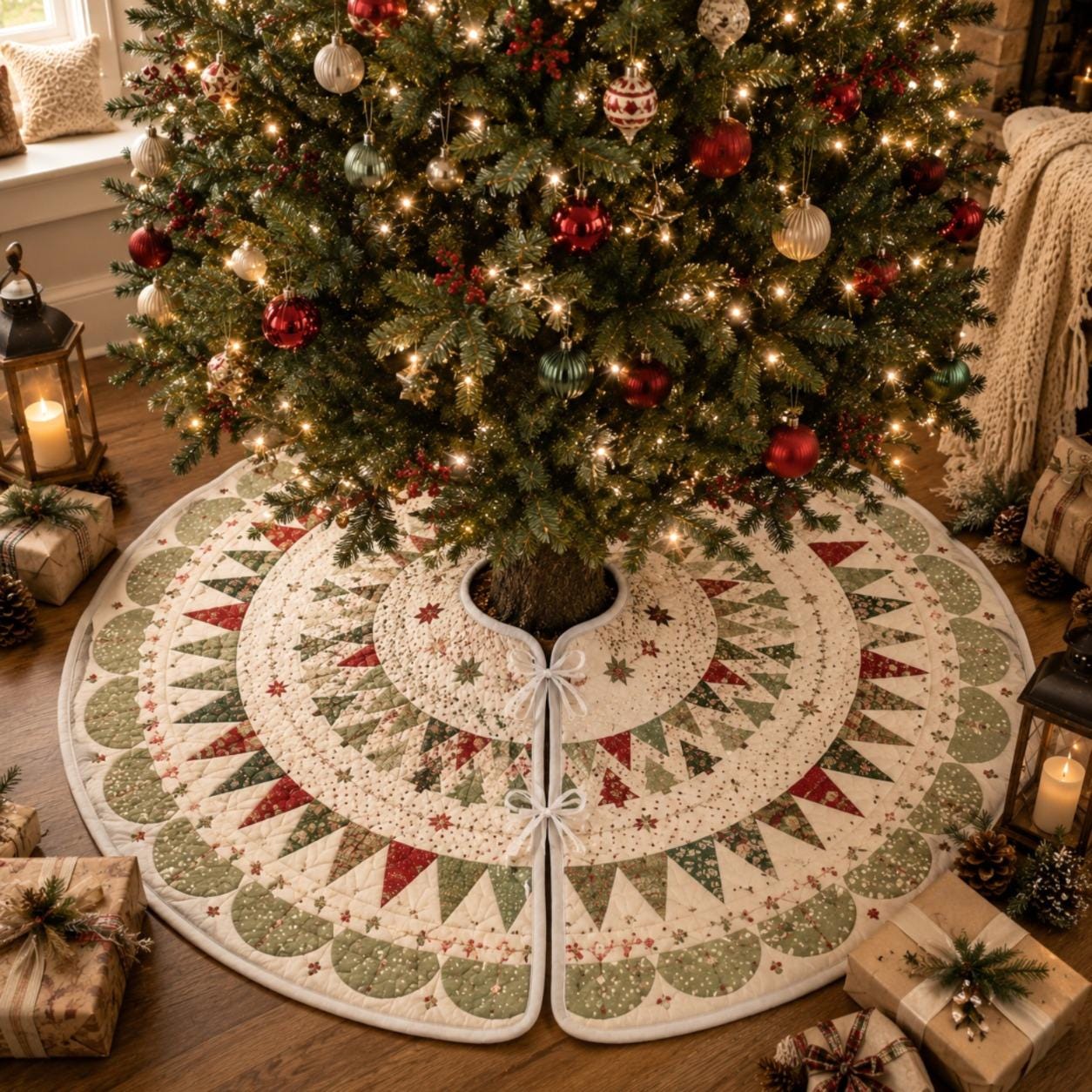 Weihnachtsbaum fuß abdeckung
