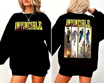 Comfort Color Limited Invincible Mark Superhero T Shirt, Unisex Shirt, Graphic Tee, Superhero Costume, Comic Book Fan Gift Mineral Wash