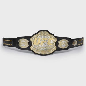 UFC Fighting Heavyweight Championship Wrestling  Belt 2mm & 4mm Brass Adult Size