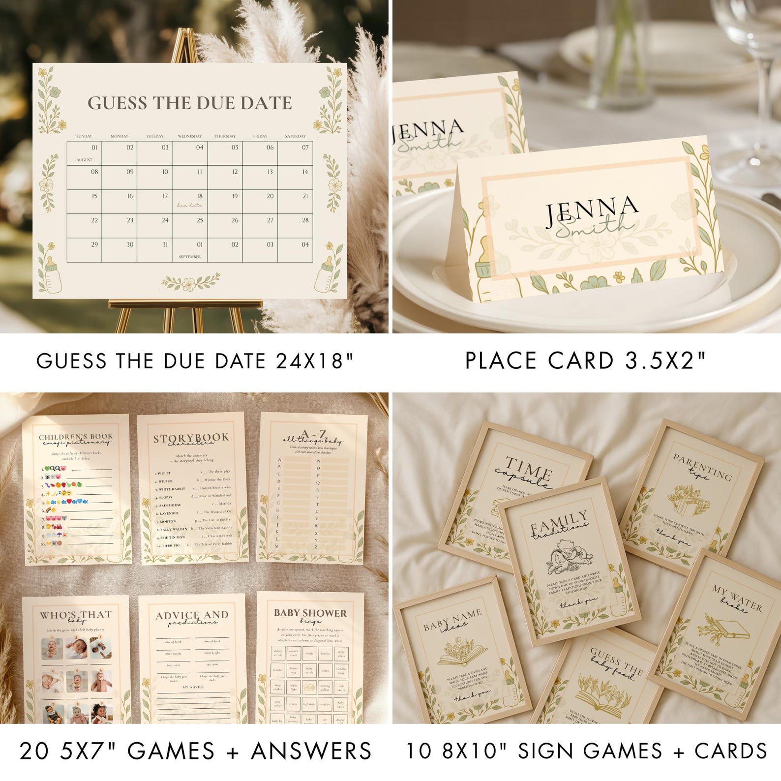 Our Next Chapter Baby Shower Bundle, A New Chapter Begins, Book Theme ...