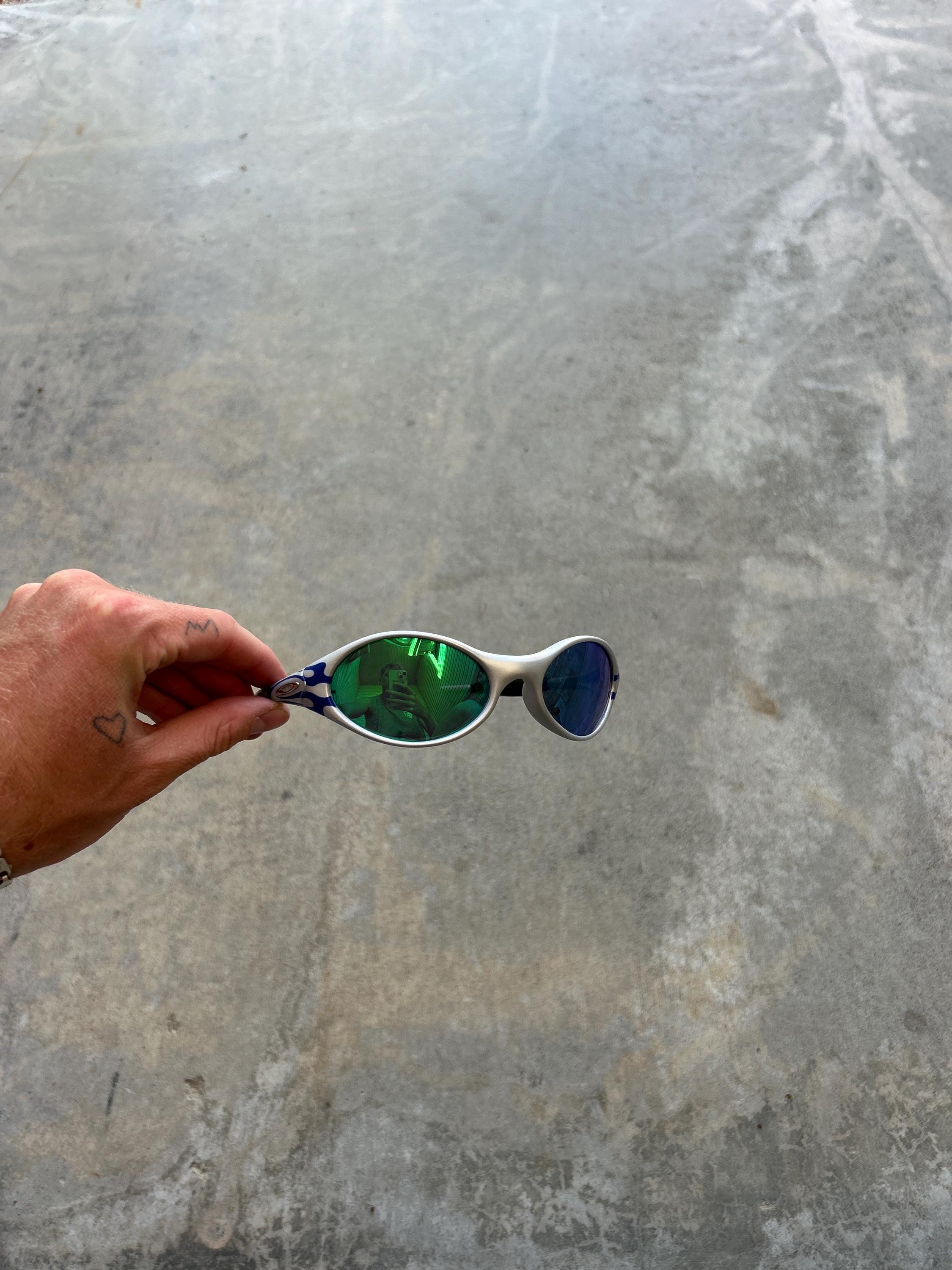 Oakley eyejacket 90‘ 未使用品 MISSING ARM RUBBER Oakley New Eye Jacket (1999-2002) Black