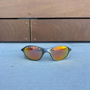 Fight Club y2k Tyler Durden Brad Pitt Reflective Metal frame vintage sunglasses bicycle running track snowboard ski