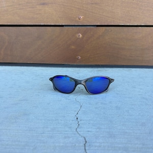 Fight Club y2k Tyler Durden Brad Pitt Reflective Metal frame vintage sunglasses bicycle running track snowboard ski