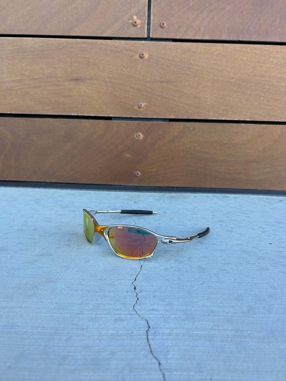Fight Club y2k Tyler Durden Brad Pitt Reflective Metal frame vintage sunglasses bicycle running track snowboard ski