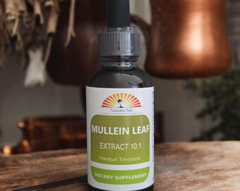Mullein Leaf Extract 10:1 Tincture - Alcohol Free