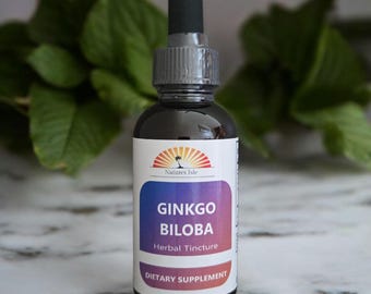Ginkgo Biloba Tincture - Alcohol Free