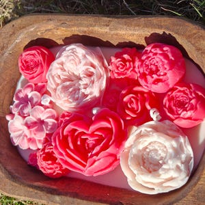 Wooden dough bowl Candle, Handmade Candles