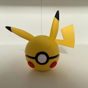 Pikachu Themed 3D Pokeball