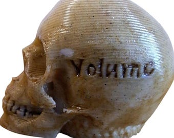 3D Printed Skull Guitar Knobs: Volume & Tone, Metal Rock Style