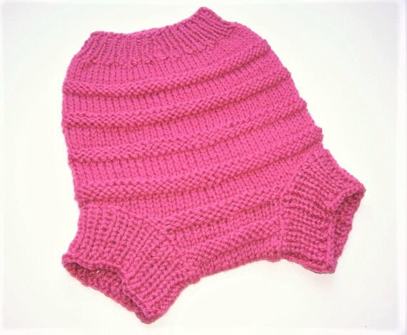 Hand Knitted Wool Cloth Diaper Cover ...