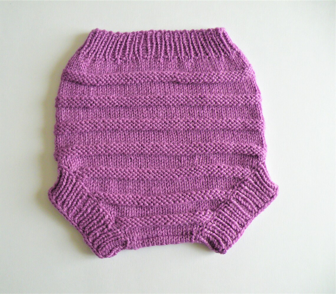 Hand Knitted Wool Cloth Diaper Cover Soaker Wool Nappy Cover Etsy
